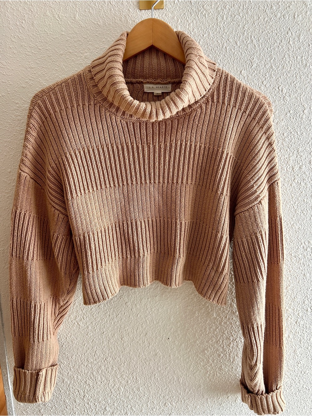 LA Hearts Fall Chunky Sweater